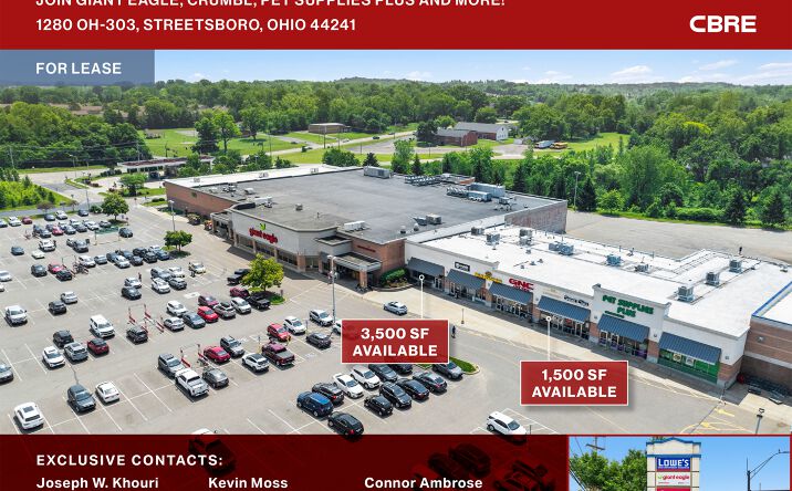 Pictures of Retail property located at 1280 OH-303, Streetsboro, OH 44241 for lease - image #1