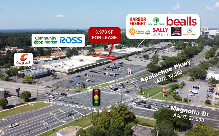 Pictures of Retail property located at 1231 Apalachee Pkwy, Tallahassee, FL 32301 for lease - image #1