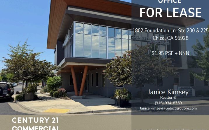 Pictures of Office property located at 1802 Foundation Ln, Chico, CA 95928 for lease - image #1