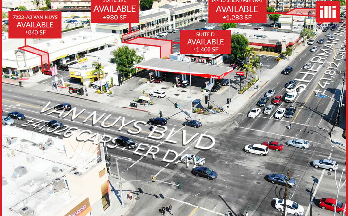 Pictures of Retail property located at 14435 Sherman Way, Los Angeles, CA 91405 for lease - image #1
