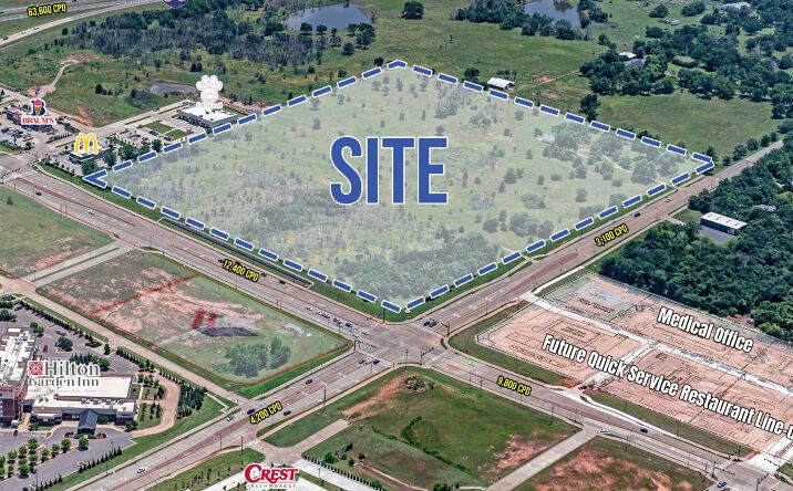 Pictures of Land property located at Covell & Sooner Rd, Edmond, OK 73034, Edmond, OK 73034 for lease - image #1