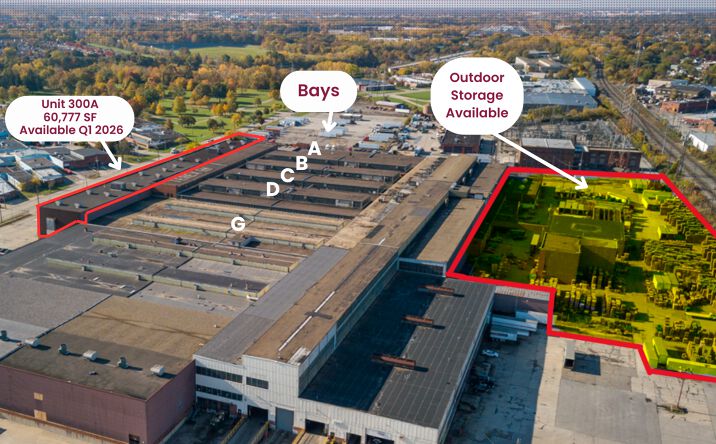 Pictures of Industrial property located at 8500 Clinton Rd, Brooklyn, OH 44144 for lease - image #1