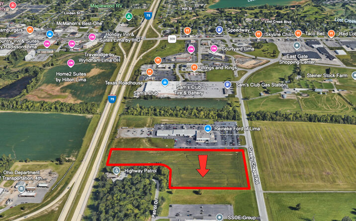 Pictures of Retail, Land, Restaurant property located at 1427 Greely Chapel Rd, Lima, OH 45804 for lease - image #1