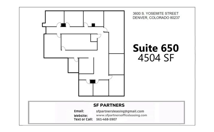 Pictures of Office property located at 3600 S Yosemite St, Denver, CO 80237 for lease - image #1