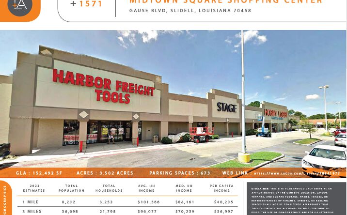 Pictures of Retail property located at 1571 Gause Blvd, Slidell, LA 70458 for lease - image #1