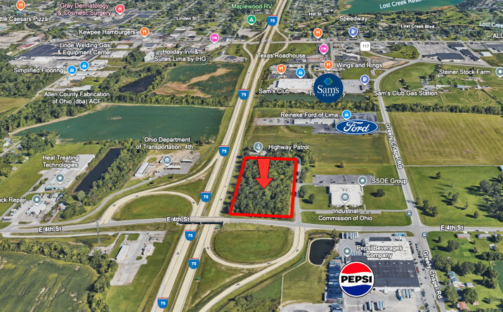 Pictures of Industrial, Land, Special Purpose property located at Patrol Dr, Lima, OH 45804 for lease - image #1