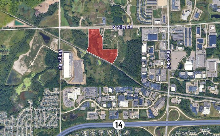 Pictures of Office, Industrial property located at Five Mile Road and Beck Road, Plymouth Township, MI 48168 for lease - image #1