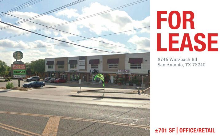 Pictures of Retail, Office property located at 8746 Wurzbach Rd, San Antonio, TX 78240 for lease - image #1