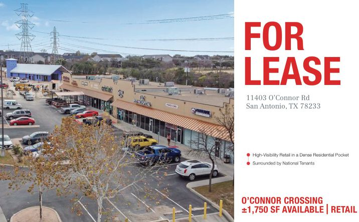 Pictures of Retail property located at 11403 O'Connor Rd, San Antonio, TX 78233 for lease - image #1