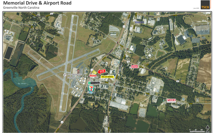 Pictures of Retail property located at Memorial Drive and Airport Road Greenville,, Greenville, NC 27834 for lease - image #1