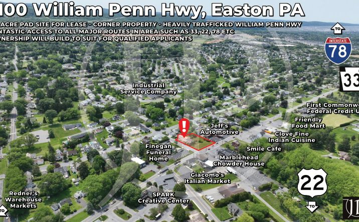 Pictures of Land property located at 4100 William Penn Hwy, Easton, PA 18045 for lease - image #1