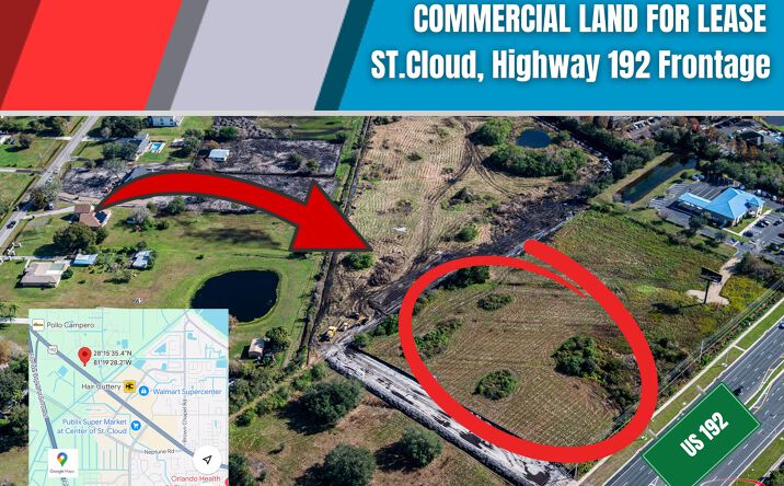 Pictures of Retail, Land, Restaurant property located at 190 Everton Dr, Kissimmee, FL 34744 for lease - image #1