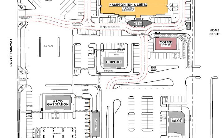 Pictures of Land property located at 501 Woollomes Ave, Delano, CA 93215 for lease - image #1